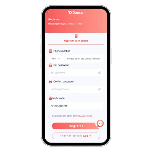 Spins Bro Registration and Login Process